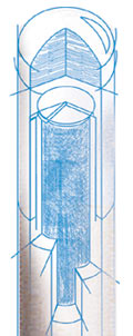 Predator cue shaft diagram